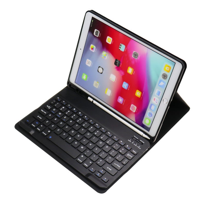 Suitable For Ipada16 Magnetic Split Keyboard 10.5 Silicone Protective Leather Case Drop-Resistant All-In-One 9.7 Case - Image 1